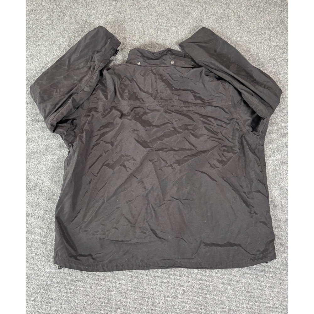 Carhartt Storm Defender Rain Jacket Mens XL Black Waterproof Dry J162 - Picture 16 of 16